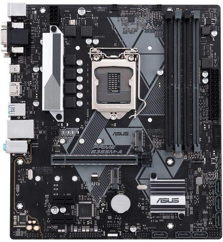 Asus Prime B365M-A LGA1151 DDR4 Intel Motherboard - اللوحة الأم